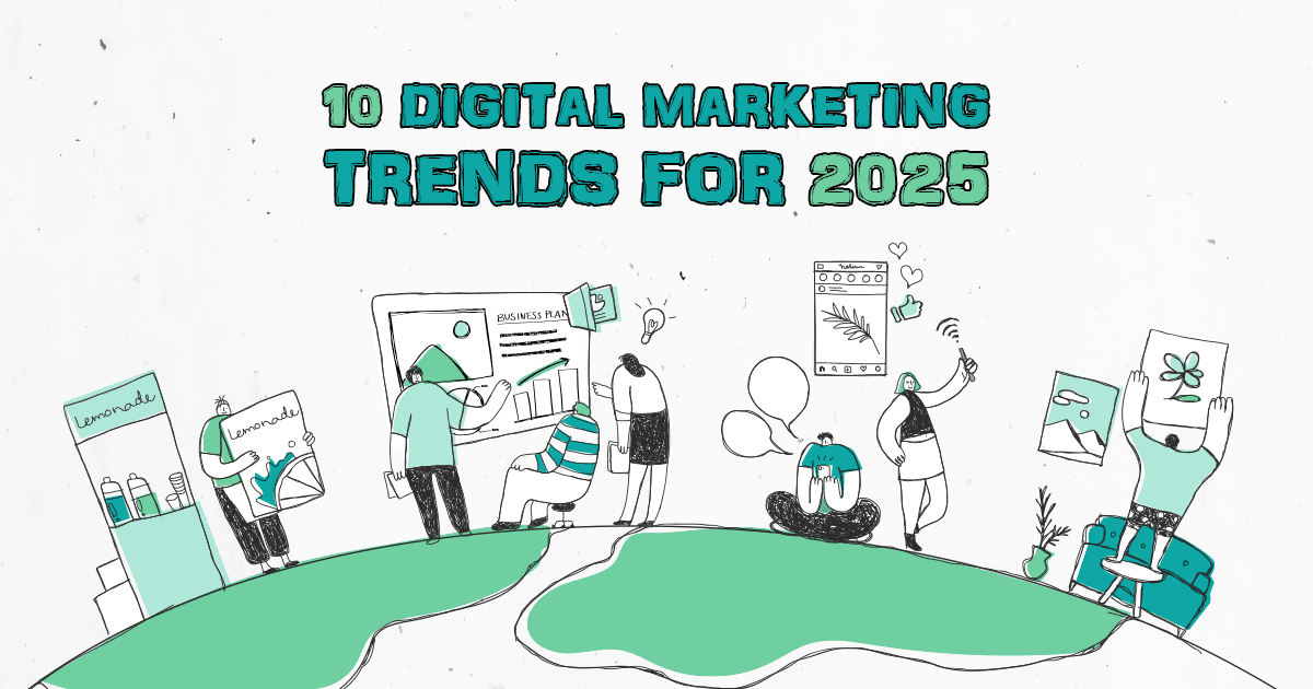 Read more about the article 10 Digital Marketing Trends for 2025: Take Notes from the Top Creative Agency in Kolkata